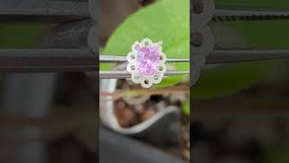 Lavender Pink Sapphire Ring