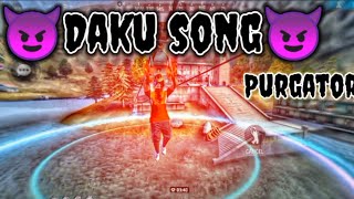 Daku😈 Daku👿 free fire Montage | ff Best Sync free fair Montage song | ff op