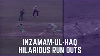 Inzamam Ul Haq hilarious run outs collection