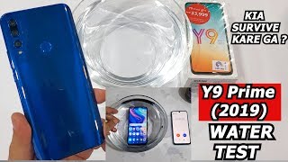 HUAWEI Y9 PRIME (2019) | WATER DIP TEST | WILL IT SURVIVE ? HINDI /URDU