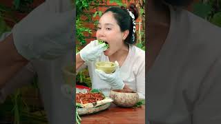 ហូបបង្គា ទឹកត្រីកោះកុង Eat shrimp #shortsvideo