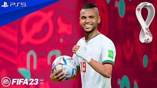 FIFA 23 - Canada v Morocco - World Cup 2022 Group Stage Match | PS5™ [4K60]