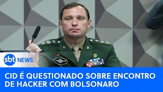 🔴SBT News na TV:Mauro Cid é questionado sobre encontro de hacker com Bolsonaro;Censura na CPMI  8/01