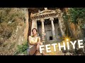 Fascinating Lycian Tombs of FETHIYE, TURKEY