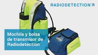 Mochila y bolsa de transmisor de Radiodetection