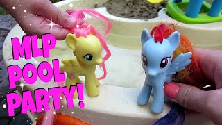 MY LITTLE PONY POOL PARTY! Ep. 4