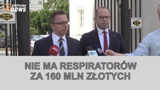 Briefing po kontroli poselskiej w Ministerstwie Zdrowia