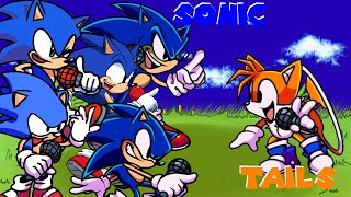 FNF - Triple Trouble / 6 Sonic´s (VS Sonic.exe V2)