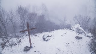 Brutális hóvihar Prédikálószéken!