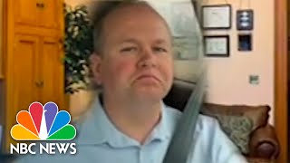 WATCH: Ohio State Senator Tries To Conceal He Is Driving During Government Zoom Meeting | NBC News