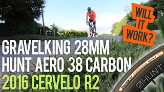 #336. Panaracer GravelKing 28 + HUNT 휠 + Cervelo R2