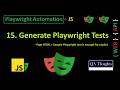 Stop Writing Locators! Generate Playwright Tests with AI & HTML