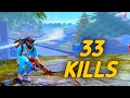 TOP GRANDMASTER RANKED || WHAT A MATCH 🤯 || THE BEST END ZONE FIGHT OF ALL TIME 🔥 || 33 DUO KILLS ⚡️