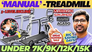 Best Manual Treadmill Under 10000⚡best treadmill for home use in india⚡Best Treadmill Under 15000