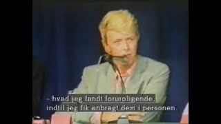 1983 David Bowie Merry Christmas Mr Lawrence TV Report Intvs and Cannes Press Conference Denmark