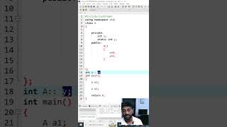 👉 C++ Static Variable Explained in English— Why Define Static Outside the Class? | C++ OOP Tutorial
