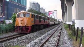 Thailand Railways 2024-A Ride along the Eastern Line Behind GEK 4008, Hua Lampong to Khlong Tan