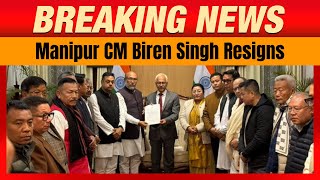 Manipur CM N Biren Singh Resigns, Submits Letter to Governor | News9