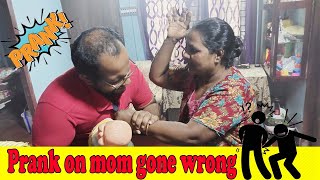 Prank On Mom | She got angry 😡😡 | മമ്മിനെ ഇപ്പോ ആശുപത്രിയിൽ കൊണ്ടൊകെണ്ടിവന്നേനെ 👀