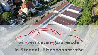 Wir vermieten Garagen in Stendal! Der brandneue Garagenpark mit 98 Garagen öffnet seine Tore.