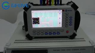 three phase standard reference meter with portable programmable voltage and current source