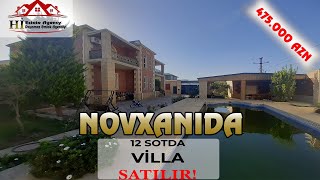 12 SOTDA MÖHTƏŞƏM VİLLA SATILIR!NOVXANIDA,P.APARATI ƏRAZİSİNDƏ!Hİ DAŞINMAZ ƏMLAK AGENTLİYİ #fyp