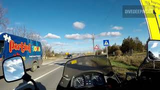 Honda Transalp ride Subotica SRB to Szeged HU 10 12 2018