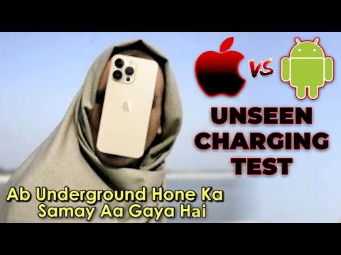iPhone 14 Pro Max vs 4 Android Smartphones Charging Test