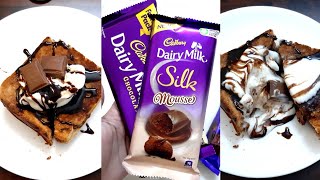 Chocolate Sandwich || 🍫🍧 सिर्फ 2 मिनट में बनाएं Easy Simple Tasty Tea Time Snack #shorts