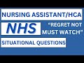 NHS Nursing Assistant/HCA Interview: 15 Situational Questions & Answers You Must Know