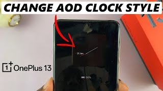 How To Change Always ON Display Clock To Analog On OnePlus 13