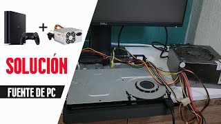 Fuente de pc para diagnosticar tu playstation 4