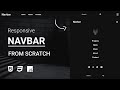 Advanced Navbar Design with Dropdown Menu | HTML, CSS, JS