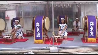 [2010 大須太鼓祭り]  四つ節2（海東流神楽太鼓保存会）