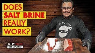 Steak Experiment: Does Salt Brine Really Works? (Dry Brine Tenderizer) | Salty Tales
