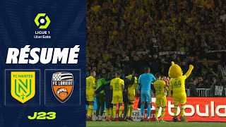 FC NANTES - FC LORIENT (1 - 0) - Résumé - (FCN - FCL) / 2022-2023