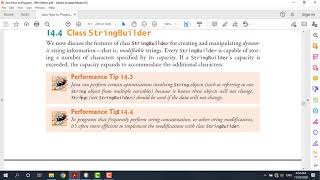 Chapter 14 Strings, Characters and Regular Expressions Part 2