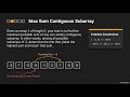 Day26 | P01-03 - Week05 | Max Sum Contiguous Subarray | Continuous Sum Query | Flip