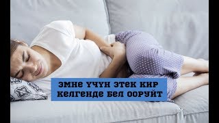 Эмне үчүн этек кир келгенде бел ооруйт? Гинеколог айтып берет//BILESINBI.KG