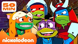 TMNT | 45 minuti dei momenti più DIVERTENTI de I racconti delle Tartarughe Ninja! 😆 | Nickelodeon