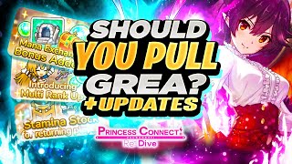 Should you pull Grea, Hidden QOL updates, Titles, Ranks, Ep 11 & More [Princess Connect! Re: Dive]