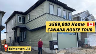 Canadian Houses| Inside a Single Family Home $589,000 |Life In Canada| Houses In Edmonton Alberta