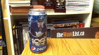 2017-18 Pepsi can Auston Matthews (Toronto Maple Leafs) AM34