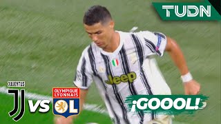 ¡GOOL! Aparece Cristiano  | Juventus 1-1 Lyon | Champions League 2020 - Octavos final | TUDN