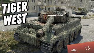 Tiger West German Heavy Tank Gameplay | War Thunder