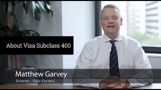 About Visa Subclass 400