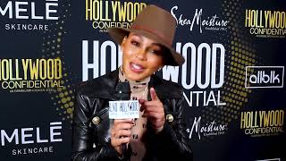 Meagan Good Talks Directing and Growth on the Red Carpet of Hollywood Confidential | ICON AWARD