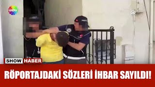 'Torbacıyım' dedi, gözaltına alındı!