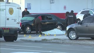 Suspect killed, 4 victims injured in shootout outside Miami-Dade bar