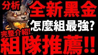 【神魔之塔】新黑金『組隊推薦大全！』最完整的介紹！【元獸賈比爾】【阿紅實況】